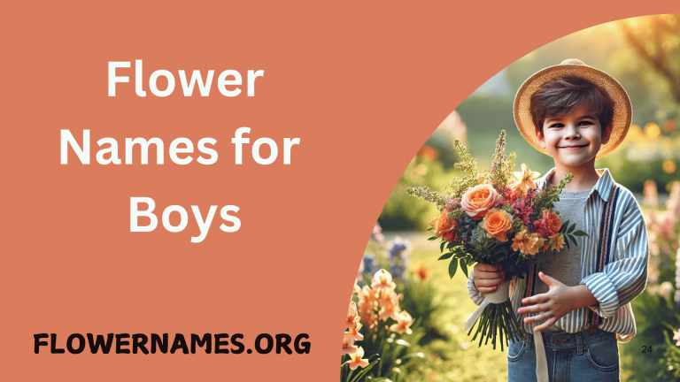 Flower Names for Boys