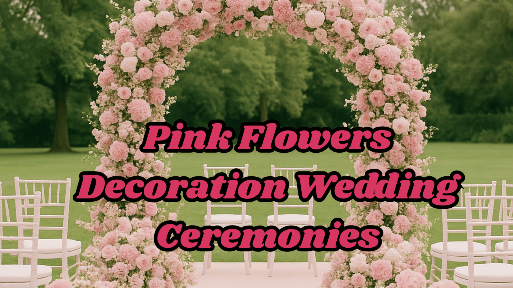 20 Captivating And Eye Cather Pink Flowers Names 1 Pink Flowers Decoration Wedding Ceremonies