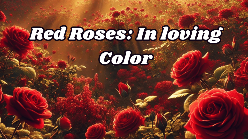 Red Roses: In loving Color