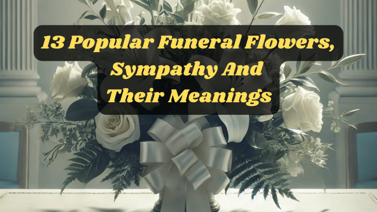 13 Popular Funeral Flowers, Sympathy And Their Meanings