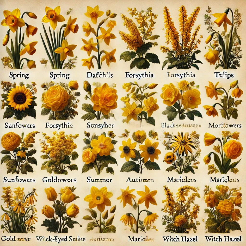 10 Most Popular And Brightness Types of Yellow Flower Names 3 image