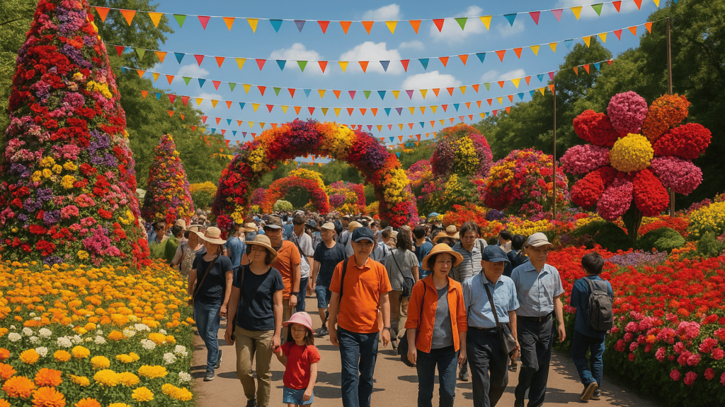 The Cultural Evolution And History of Gifting Flowers 1 Orange Yellow Modern Floral Photo Mothers Day Instagram Post 1920 x 1080 px 56
