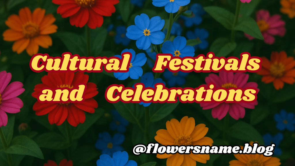 Explore 20 Beautiful Blue Flower Names: Beauty, Cultural Signification And Medical Healing1. 2 Cultural Festivals and Celebrations