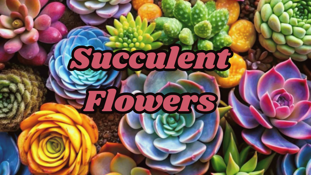 Succulent Flowers 