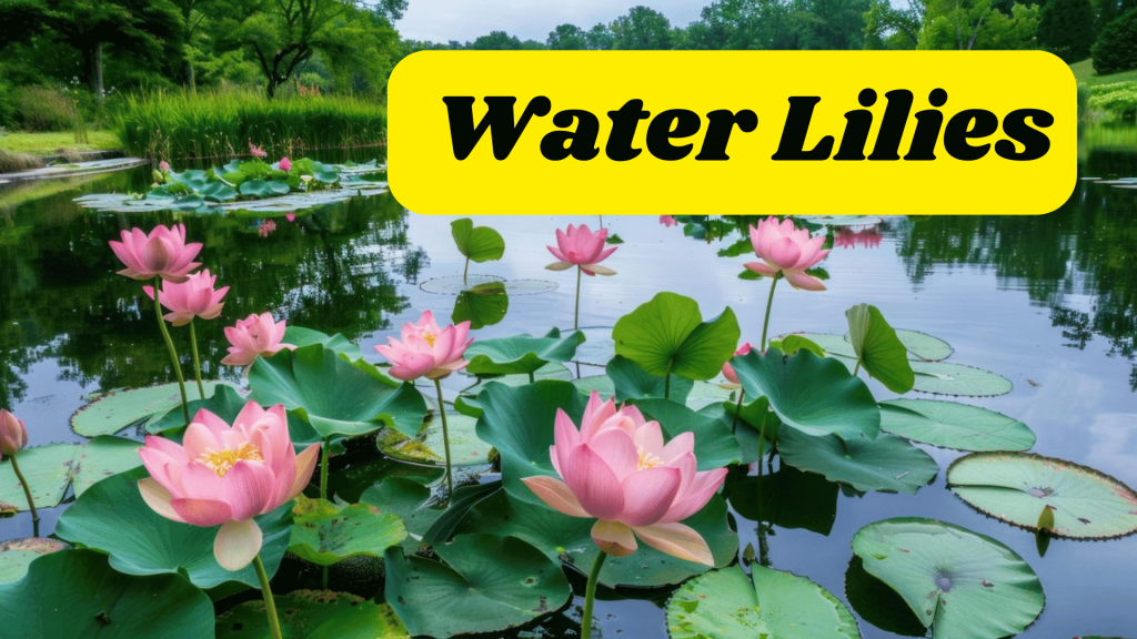 Aquatic Flowers: Nature Hidden Treasure in Underwater 2 Water Lilies